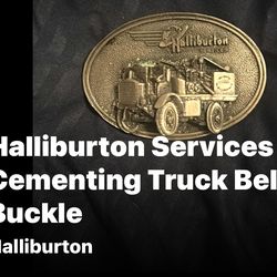 Vintage Halliburton Belt Bukle