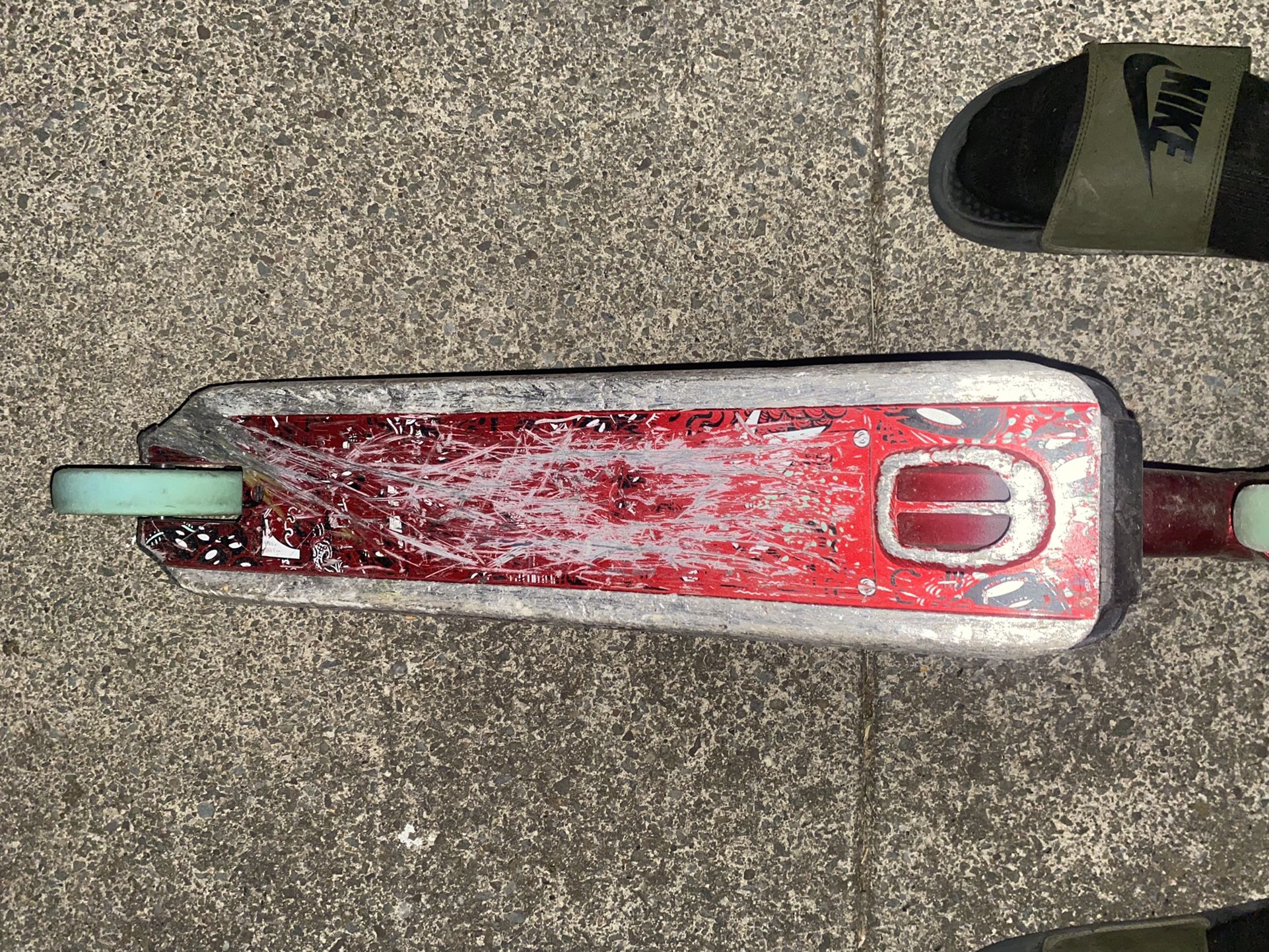 Scooter Deck And Wheels