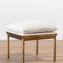 Pair of McGee & Co Hannah Ottomans 