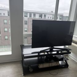 TV stand and TV