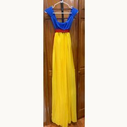 Maternity Dress Disney Chiffon Snow White SIZE S-XL