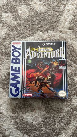 Castlevania adventure for nintendo gameboy