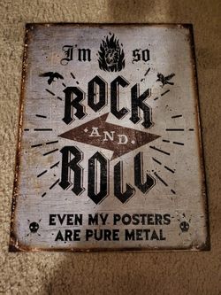 Metal Poster