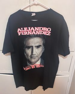 Alejandro Fernandez 2021 concert shirt size mens XL