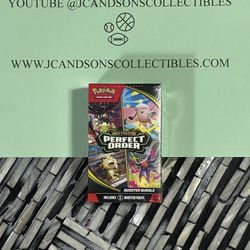 Pokémon TCG: Mega Evolution-Perfect Order Booster Bundle 