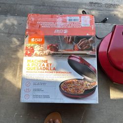  Commercial Chef Pizza and Quesadillas Maker 