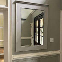 Gray Wall Mirror