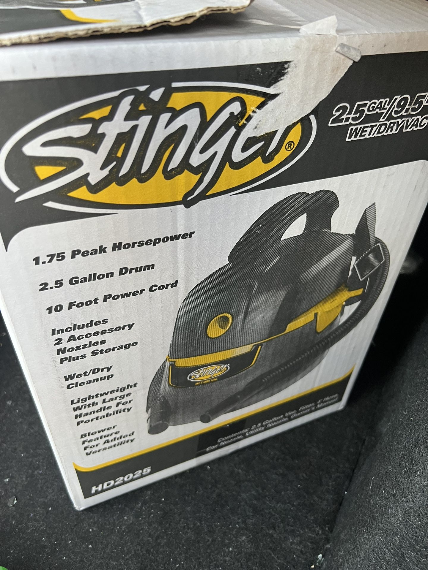 Stinger wet/dry Vac