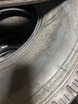 4 trailer tires 235x85-16 14 ply $600