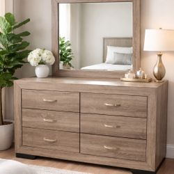 🔥 Large Modern Dresser – Wood Storage – Clean & Ready to Use Today