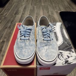 Vans Authentic Denim Destroy M9.5/W11 w/ Box