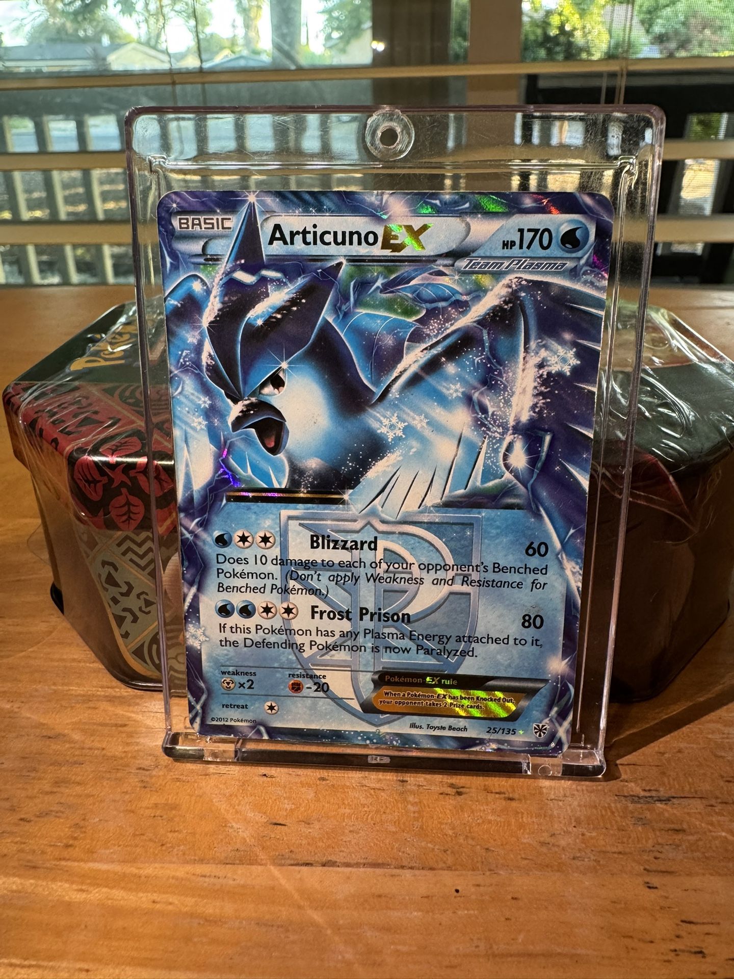 Articuno EX 25/135 Plasma Storm Ultra Rare Holo Pokemon Card