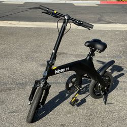 14" Hiboy C1 Electric Bike 20MPH Speed 26 Miles range 600W Bicycle Foldable e-bike scooter