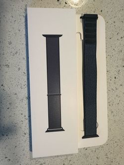 Blue Apple Watch sports band 40mm