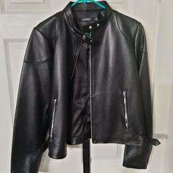 Women's Ralph Lauren Leather Jacket 