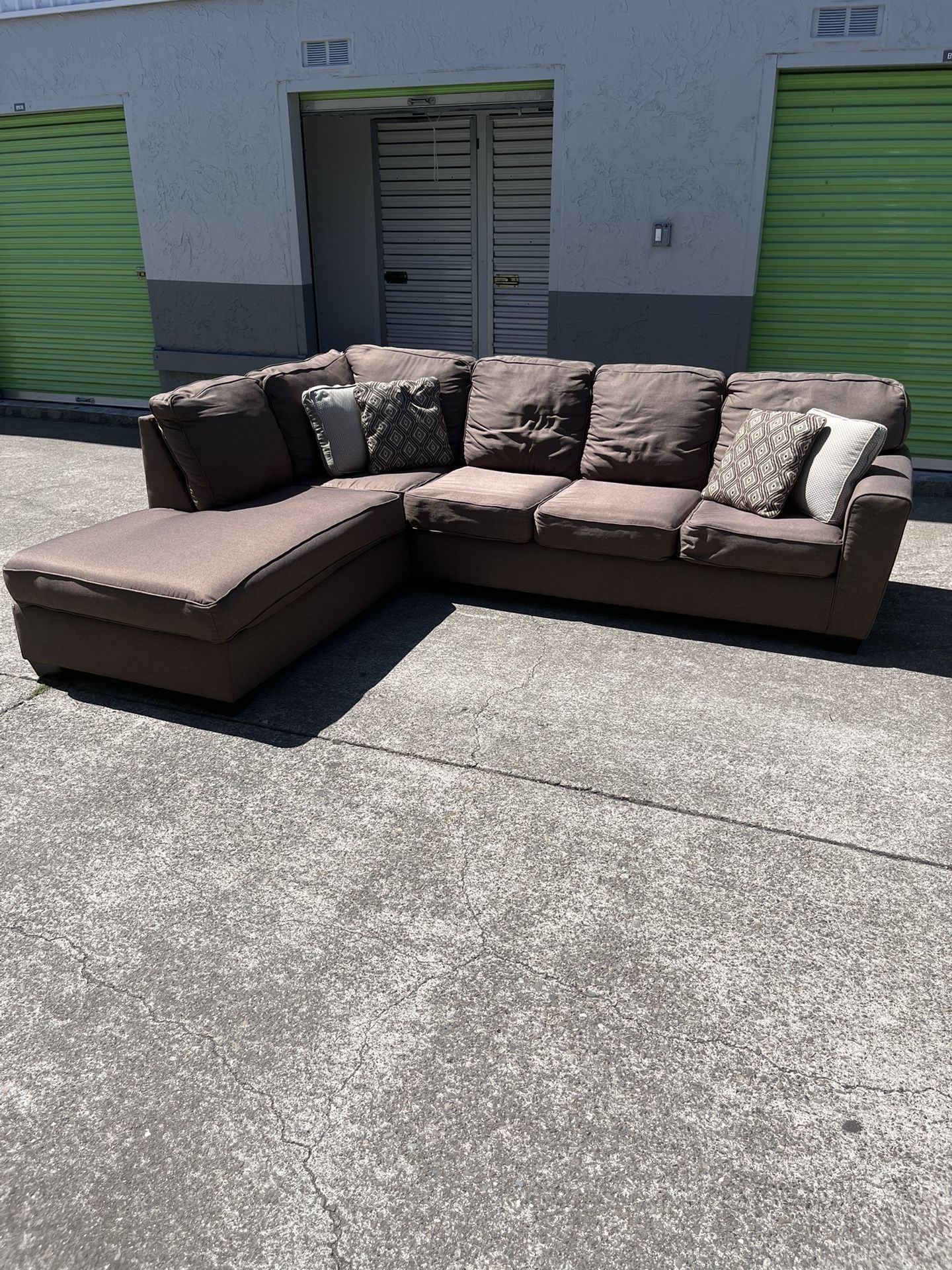 Brown Ashley Furniture Couch FREE DELIVERY