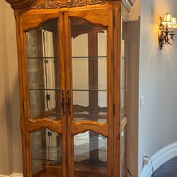Glass Shelves Cabinet