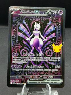 Pokemon TCG Mewtwo EX 151/128 Special Illustration Rare - 30th Anniversary