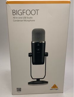 Behringer Bigfoot All-in-One USB Studio Condenser Microphone with Stand