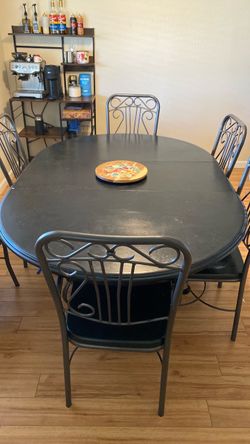 Dining table with chairs
