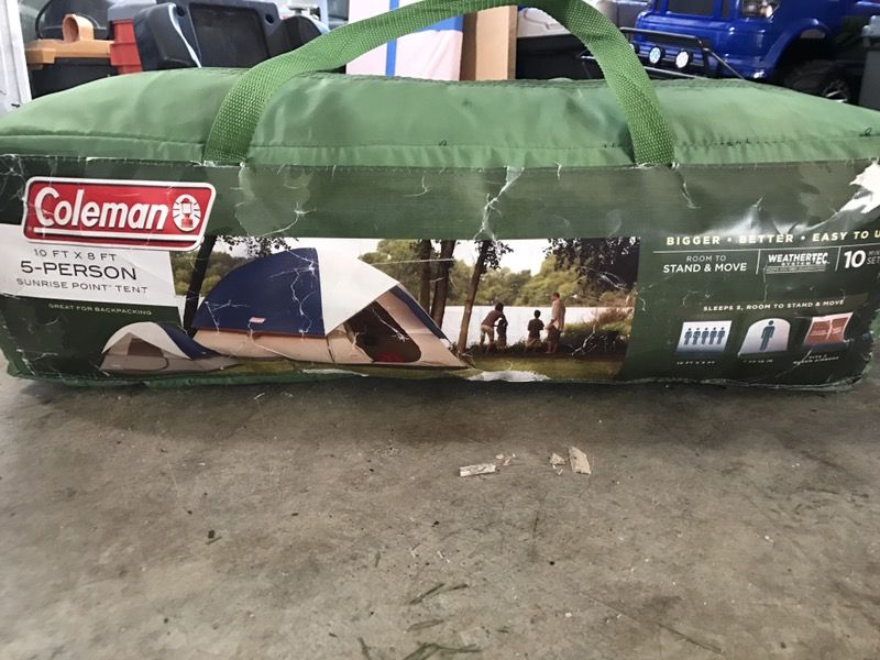 Coleman Sunrise Point 10x8 5 Person Tent