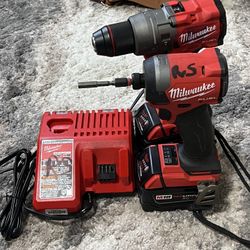 Milwaukee Fuel Drills 2 Like New 