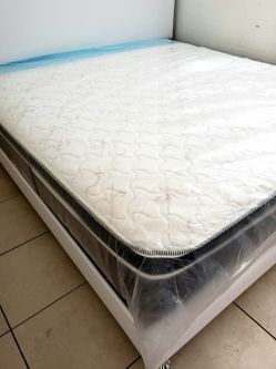 NEW KING PILLOW TOP MATTRESS 👉 Check The Description