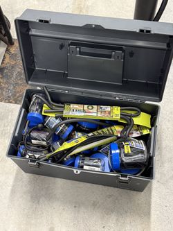 Heavy Duty Tool Storage Box With Hardware & Canopy Ties