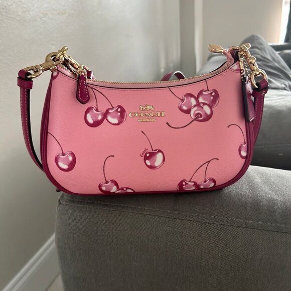 Coach Cherry Teri Shoulder Bag