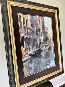 Martin Roberts ‘Canal with Reflections’ – Limited Edition Giclée Print (103/1950) with COA