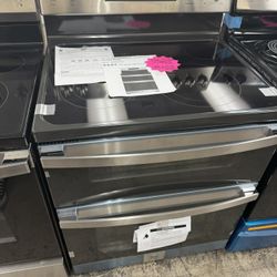 Double Oven Ge Electric Stove, Smart