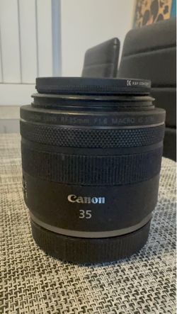 Canon Lens with K&F concept lens filter