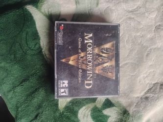 Morrowind Game Of The Year Edition Elder Scrolls Aiii
