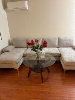 U-shape sofa set - barely used $350