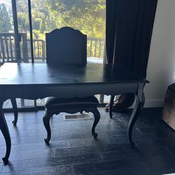 Desk And Chair
