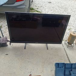 For sale Samsung 55 inch non -smart TV,comes with Amazon fire stick and remote control