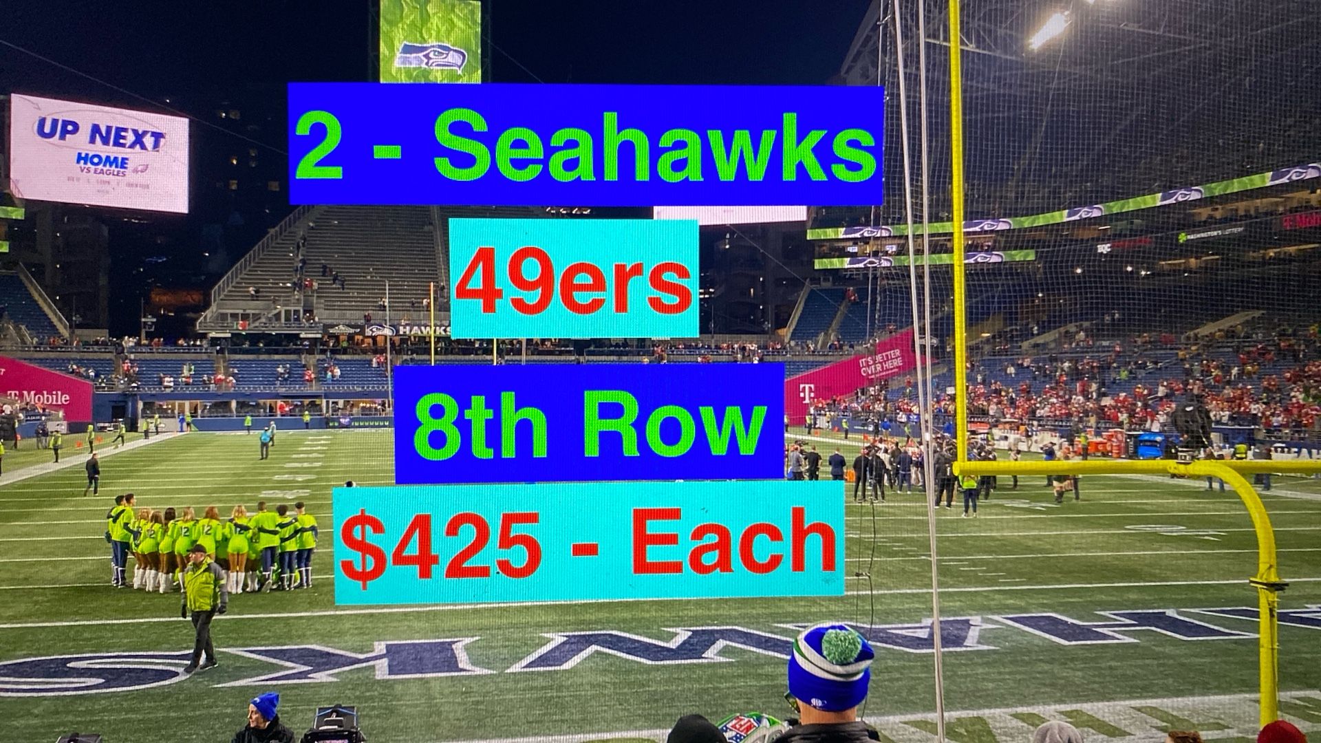 Seahawks 49ers Tickets