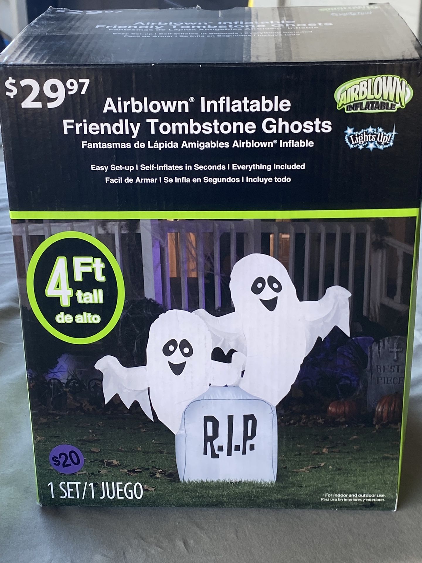 Halloween blow up decor