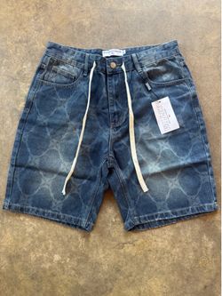 Vale Forever Ironwork Jorts in Blue