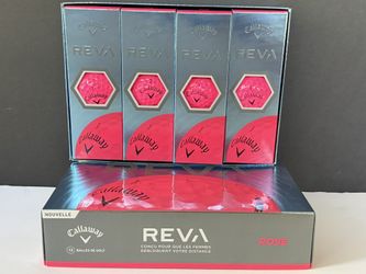 NEW Callaway REVA Pink Golf Balls (1 Dozen) – Women’s Distance