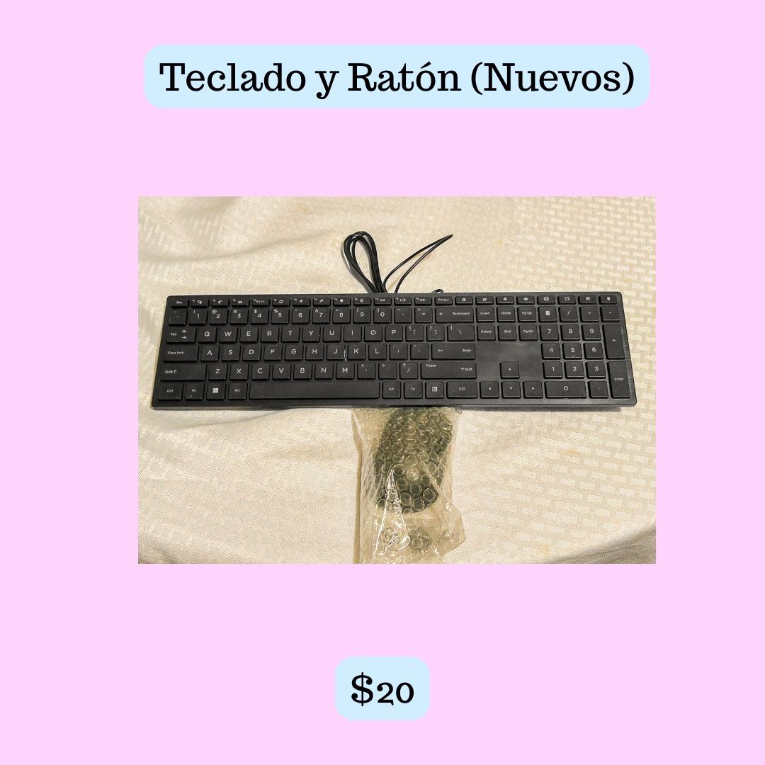 Teclado y Ratón/Keyboard and Mouse