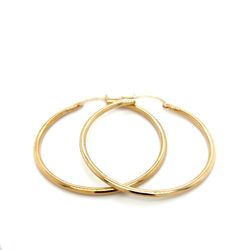 14kt Gold Hollow Hoop 1.9x40mm 1.60grams 166993 11