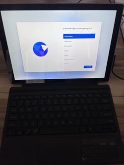 Microsoft Surface Pro 6 with keyboard