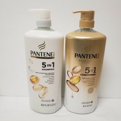 Pantene 5 In 1 Advanced Care Shampoo & Conditioner Set 38.2oz Each
