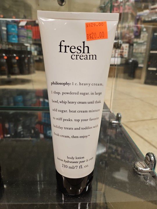 Philosophy Fresh Cream Body Lotion Women 7.0 oz / 200 ml New