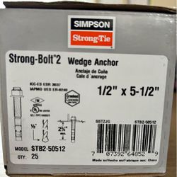 Wedge Anchors Bolts