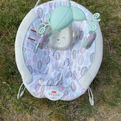 Fisher Price Monkey Vibrating Soother Bouncy Chair 