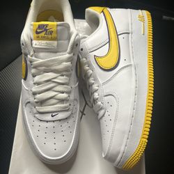 Nike Air Force 1 Low Kobe Lakers Home Size 9 Used