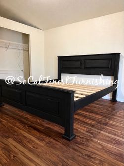 Cal king bed frame - No mattress