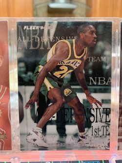 Fleer 94-95 Gary Payton “NBA All Defensive First Team”